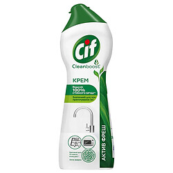 Крем для чистки универсальный Cif Active Fresh, 250 мл