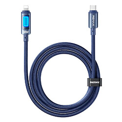 USB кабель Remax CB11 Hungy Apple iPhone SE 2022 / iPhone 14 Pro Max / iPhone 14 Plus / iPhone 14 Pro / iPhone 14 / iPhone 13 Pro / iPhone 13 Mini / iPhone 13 / iPhone 13 Pro Max / iPhone 12 Mini / iPhone 12 Pro Max, Lightning, 1.2 м., Синий