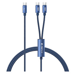 USB кабель Remax CB33 Aucora, Type-C, 1.2 м., Синий