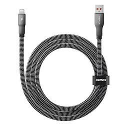 USB кабель Remax CB37 Pisces Apple iPhone SE 2022 / iPhone 14 Pro Max / iPhone 14 Plus / iPhone 14 Pro / iPhone 14 / iPhone 13 Pro / iPhone 13 Mini / iPhone 13 / iPhone 13 Pro Max / iPhone 12 Mini / iPhone 12 Pro Max, Lightning, 1.2 м., Черный