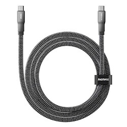 USB кабель Remax CB37 Pisces, Type-C, 1.2 м., Черный