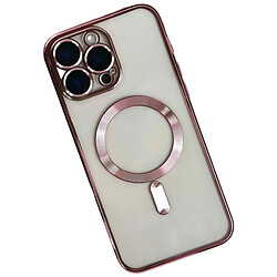 Чехол (накладка) Apple iPhone 17 Pro, Metallic Full Camera, MagSafe, Розовый