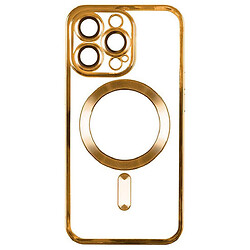 Чехол (накладка) Apple iPhone 17, Metallic Full Camera, MagSafe, Золотой