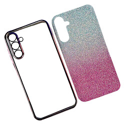 Чехол (накладка) Xiaomi 15T, Ombre Glitter Chrome, Pink Chrome, Розовый