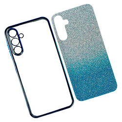 Чехол (накладка) Xiaomi 15T, Ombre Glitter Chrome, Blue Chrome, Синий