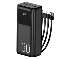 Портативная батарея (Power Bank) WUW TUGI Y31, 30000 mAh, Черный