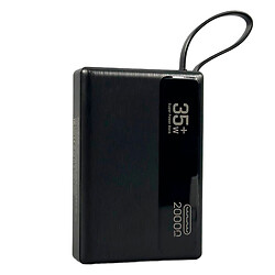 Портативная батарея (Power Bank) WUW Y155, 20000 mAh, Черный