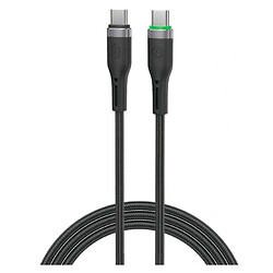USB кабель Wiwu Origlink, Type-C, 1.0 м., Черный