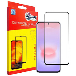 Защитное стекло Samsung A376 Galaxy А37 / A576 Galaxy А57, Dengos, Черный