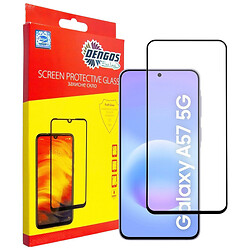 Защитное стекло Samsung A376 Galaxy А37 / A576 Galaxy А57, Dengos, Черный