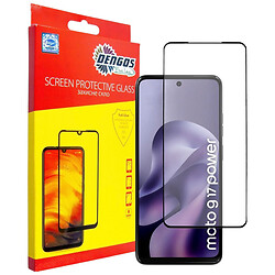 Защитное стекло Motorola Moto G17 / Moto G17 Power, Dengos, Черный