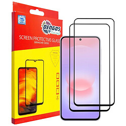 Защитное стекло Samsung Galaxy A37 5G / Galaxy A57 5G / Galaxy S25 FE, Dengos, Черный