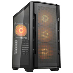 Корпус Cougar Uniface RGB, Чорний