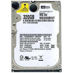 HDD-накопитель WD, 320 Гб.