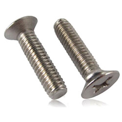 Винт нержавеющий М6х16мм потай. PH нерж. 304