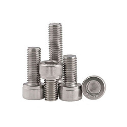 Винт нержавеющий с насечкой М8х50мм цилиндр. шестигр. нерж. 304