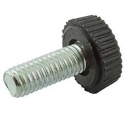 Ручка затискна M5X12mm D14.5 Чорна