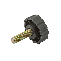 Ручка затискна M5X16mm D21 Чорна