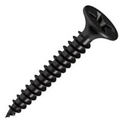 Шуруп для ГК 3.5х55мм по металлу потай PH черный