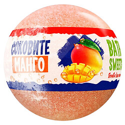 Бомбочка для ванни AquaShine Bath Sweets "Соковите манго", 100г