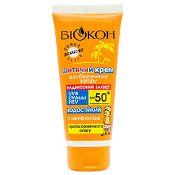 СС-крем дитячий для безпечної засмаги Біокон, SPF50+, 90 мл