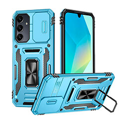 Чехол (накладка) Samsung Galaxy A36 5G / Galaxy A37 5G, Epik Camshield Army Ring, Light Blue, Голубой