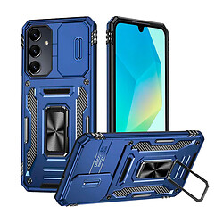 Чехол (накладка) Samsung Galaxy A36 5G / Galaxy A37 5G, Epik Camshield Army Ring, Navy, Синий