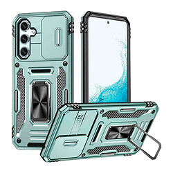 Чехол (накладка) Samsung Galaxy A57 5G, Epik Camshield Army Ring, Light Green, Зеленый