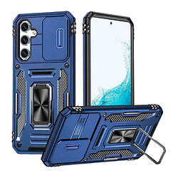 Чехол (накладка) Samsung Galaxy A57 5G, Epik Camshield Army Ring, Navy, Синий