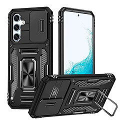 Чехол (накладка) Samsung Galaxy A57 5G, Epik Camshield Army Ring, Черный