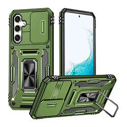 Чехол (накладка) Samsung Galaxy S26 / Galaxy S26 Pro, Epik Camshield Army Ring, Army Green, Оливковый