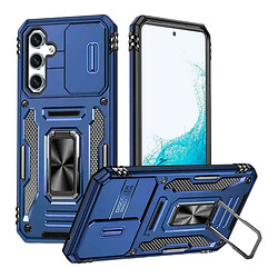 Чехол (накладка) Samsung Galaxy S26 / Galaxy S26 Pro, Epik Camshield Army Ring, Navy, Синий