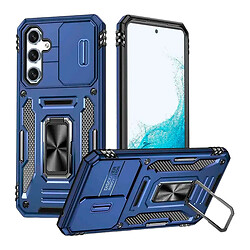 Чехол (накладка) Samsung Galaxy S26 Edge / Galaxy S26 Plus, Epik Camshield Army Ring, Navy, Синий