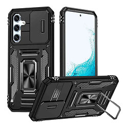Чехол (накладка) Samsung Galaxy S26 Edge / Galaxy S26 Plus, Epik Camshield Army Ring, Черный