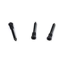 Нижній гвинт корпусу Apple iPhone 15 / iPhone 15 Plus / iPhone 15 Pro / iPhone 15 Pro Max / iPhone 16 / iPhone 16 Plus / iPhone 16 Pro / iPhone 16 Pro Max / iPhone 16e, Чорний