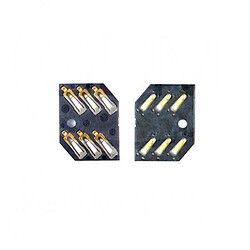 Разъем на SIM карту Nokia 2323 Classic / 2330 Classic / 2720 Fold / 3710 Fold / 6500 Classic / 6600 fold / 6600 slide / 7070 / 7900 / X3-00
