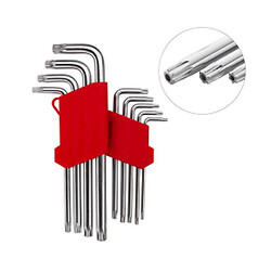 Набор Г-образных ключей TORX T10-50, HT-0606