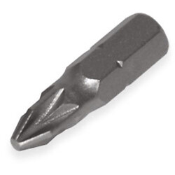 Бита 1/4" крест Pozidriv PZ3 длина 25мм