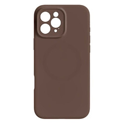 Чехол (накладка) Apple iPhone 15 Pro, Air Beats Wide Strip Full Camera, MagSafe, Коричневый