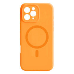 Чехол (накладка) Apple iPhone 16 Pro, Air Beats Wide Strip Full Camera, MagSafe, Оранжевый