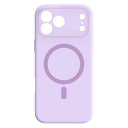 Чехол (накладка) Apple iPhone 17 Pro, Air Beats Wide Strip Full Camera, MagSafe, Light Purple, Фиолетовый