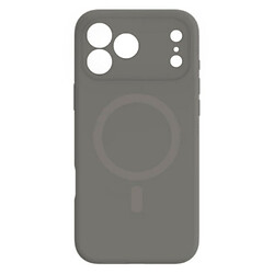 Чехол (накладка) Apple iPhone 17 Pro, Air Beats Wide Strip Full Camera, MagSafe, Titanium Grey, Серый