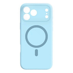 Чехол (накладка) Apple iPhone 17 Pro Max, Air Beats Wide Strip Full Camera, MagSafe, Синий
