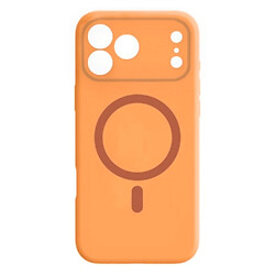 Чехол (накладка) Apple iPhone 17 Pro Max, Air Beats Wide Strip Full Camera, MagSafe, Оранжевый