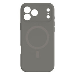 Чехол (накладка) Apple iPhone 17 Pro Max, Air Beats Wide Strip Full Camera, MagSafe, Titanium Grey, Серый