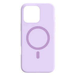 Чохол (накладка) Apple iPhone 15, Air Beats Wide Strip, MagSafe, Light Purple, Фіолетовий