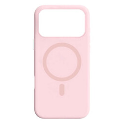 Чохол (накладка) Apple iPhone 17 Pro, Air Beats Wide Strip, MagSafe, Рожевий