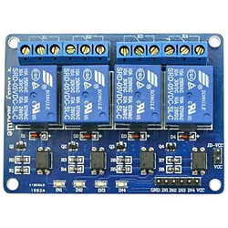 Модуль реле 5V для Arduino 4 канала (с опторазвязкой) HIGH/LOW level