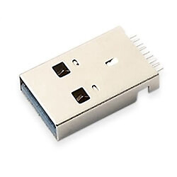 Вилка USB-30-01-MS на плату SMD тип 2
