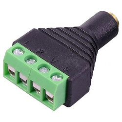 Гніздо 3.5mm 4-pin з клемником